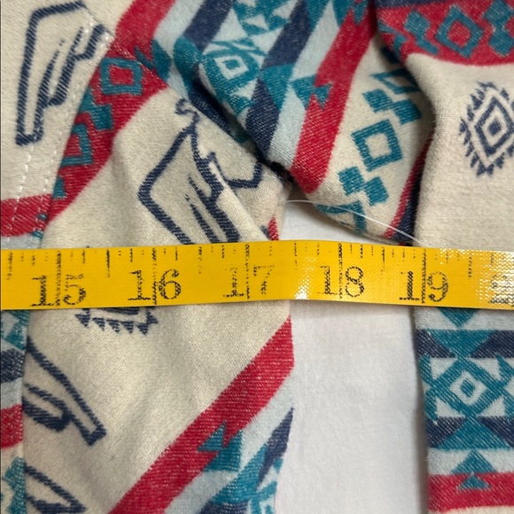 OUTBACK TRADING CO Lorelei Southwesters Thunderbird Print Performance Shirt S/M - Picture 9 of 11